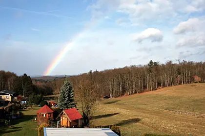 Regenbogen über Friedrichsbrunn